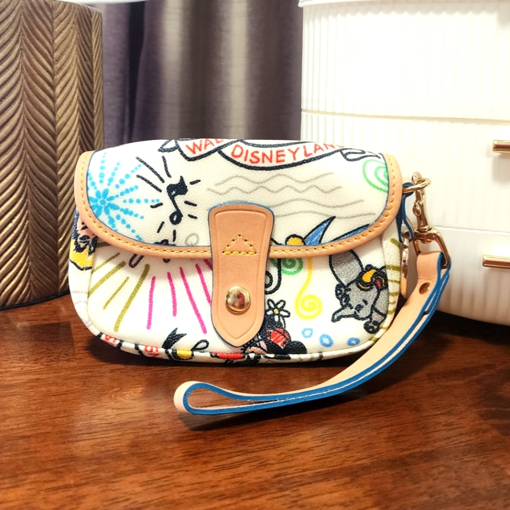 Dooney Minnie Mouse Disney Bourke Wristlet